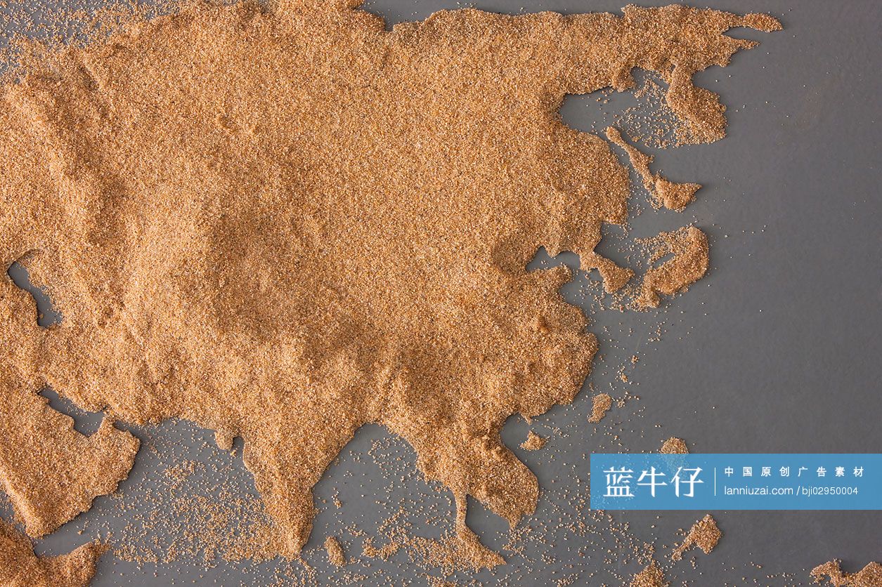 亚洲沙画地图