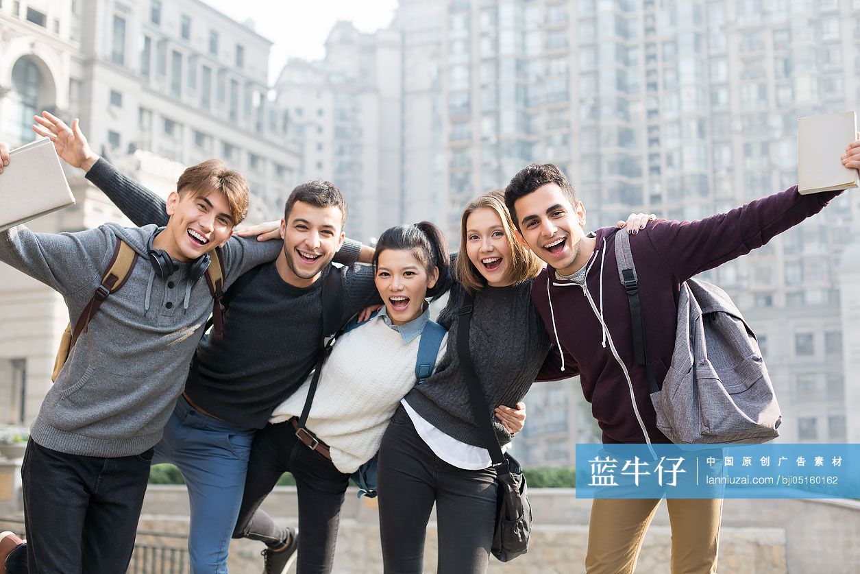 校园里的留学生