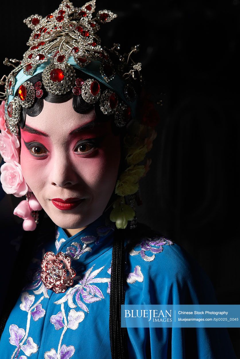Chinese Woman Wearing Traditional Clothing