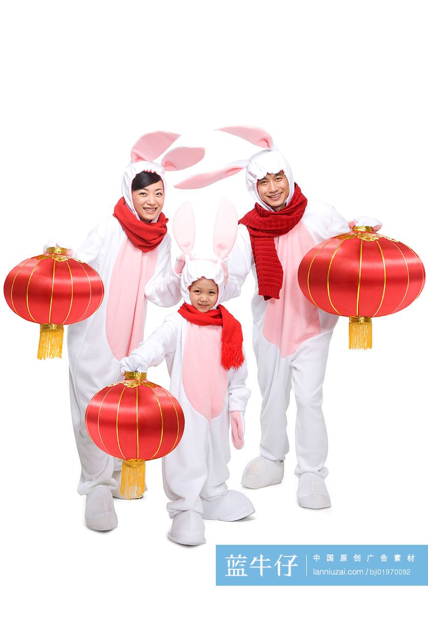 快乐家庭过兔年