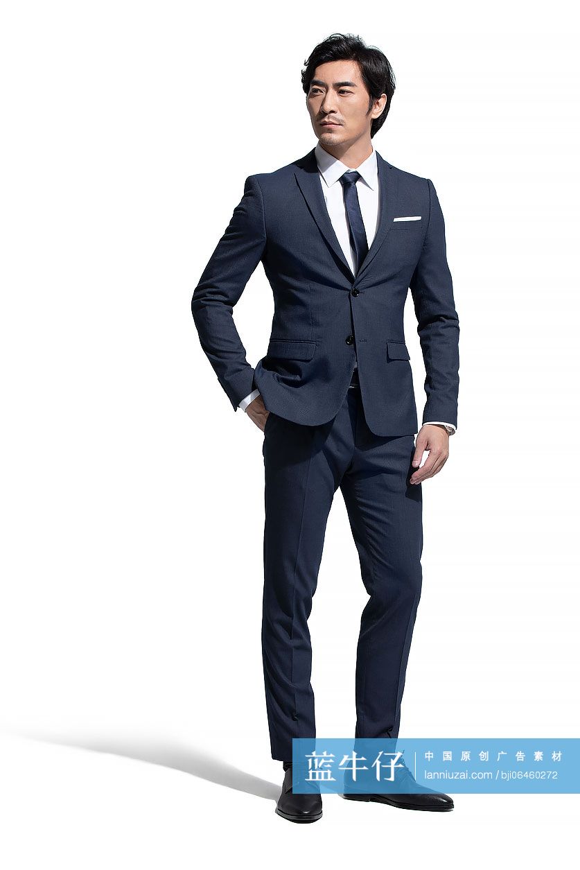 自信的商务男士肖像