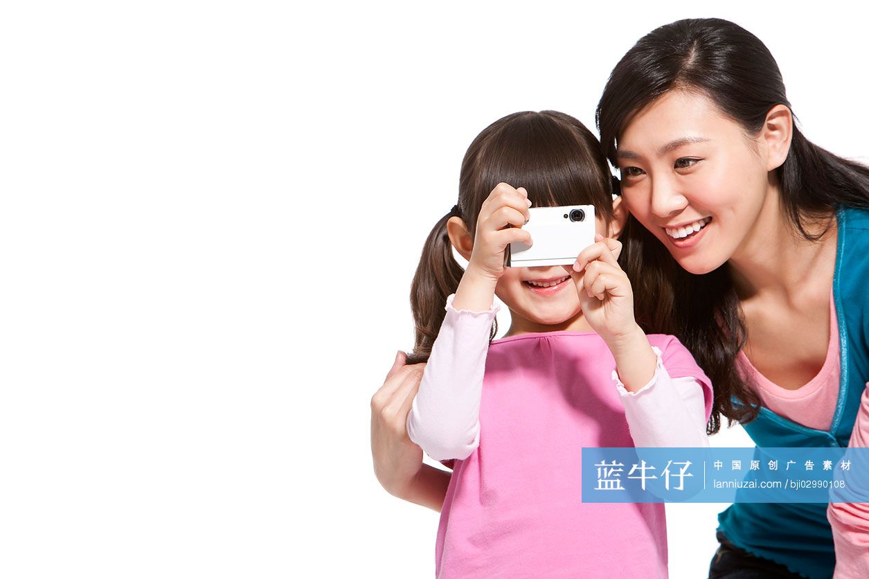母女和相机