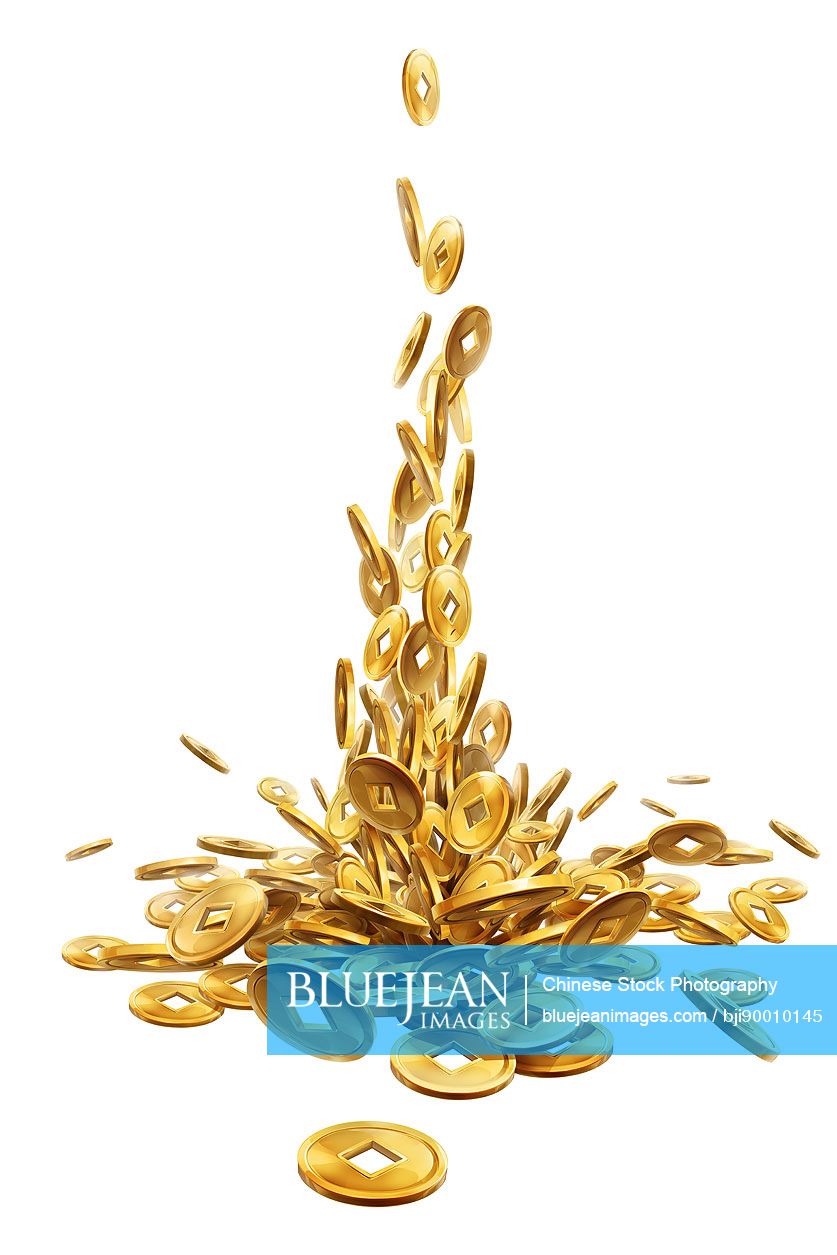 Chinese traditional currency—copper coin