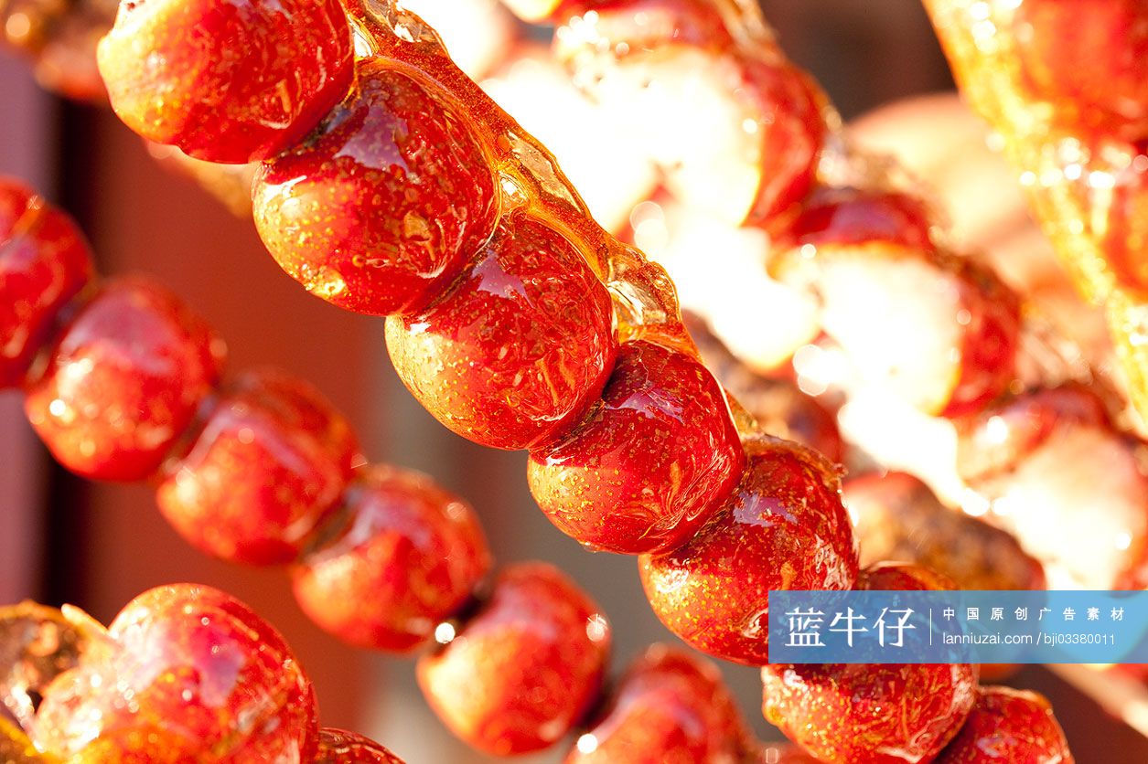 中国传统小吃糖葫芦