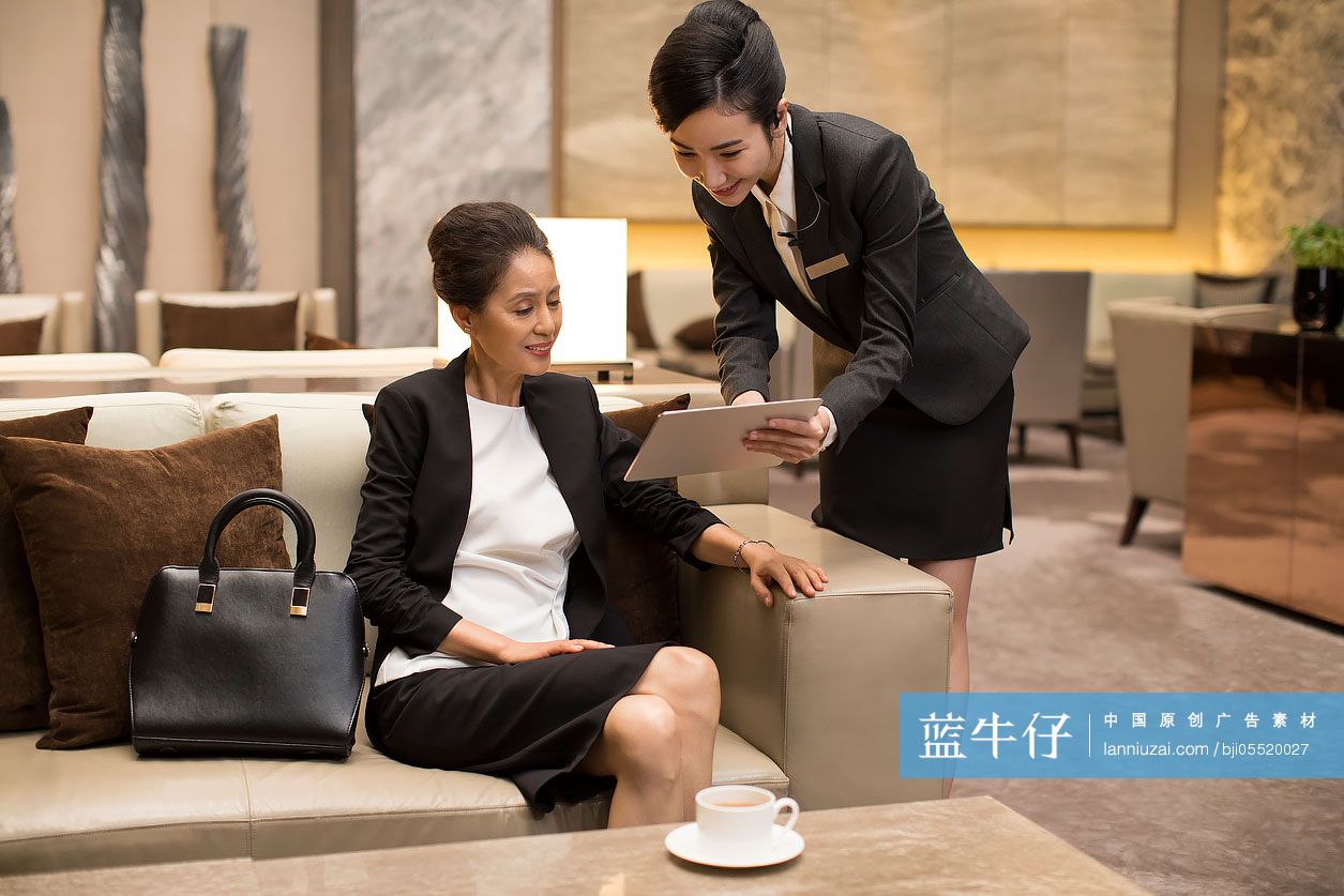 豪华酒店的专业服务