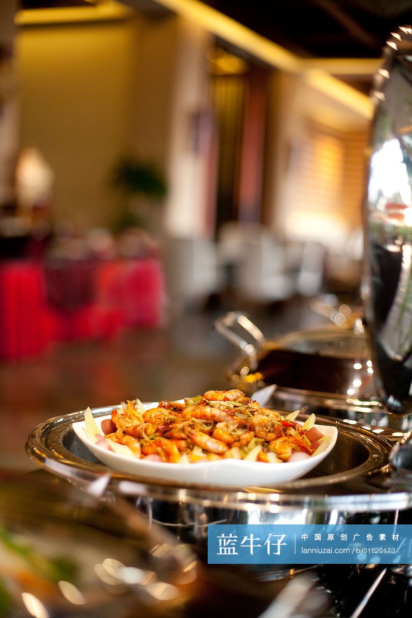 自助餐特写