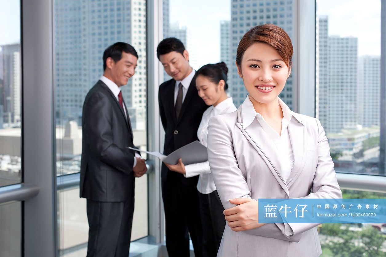 商务人士群体像