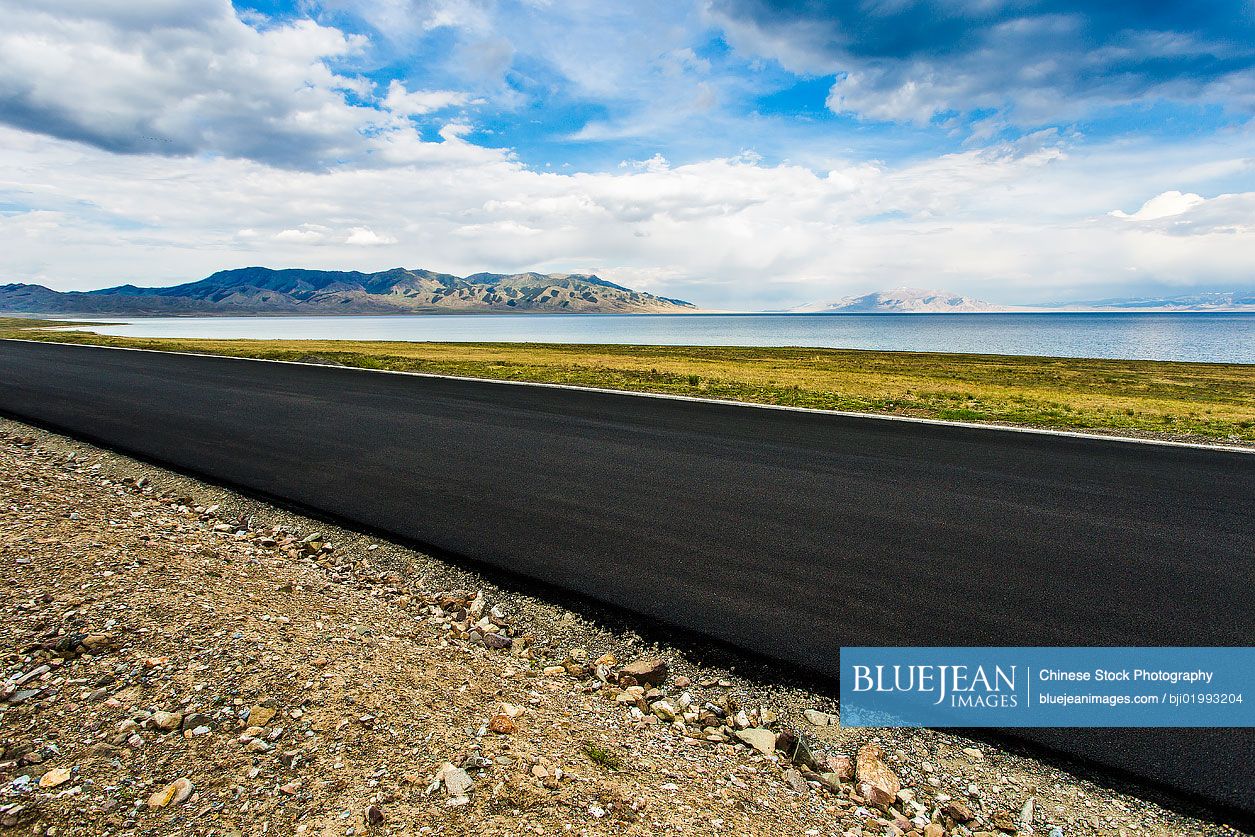 Highway in Xinjiang Province