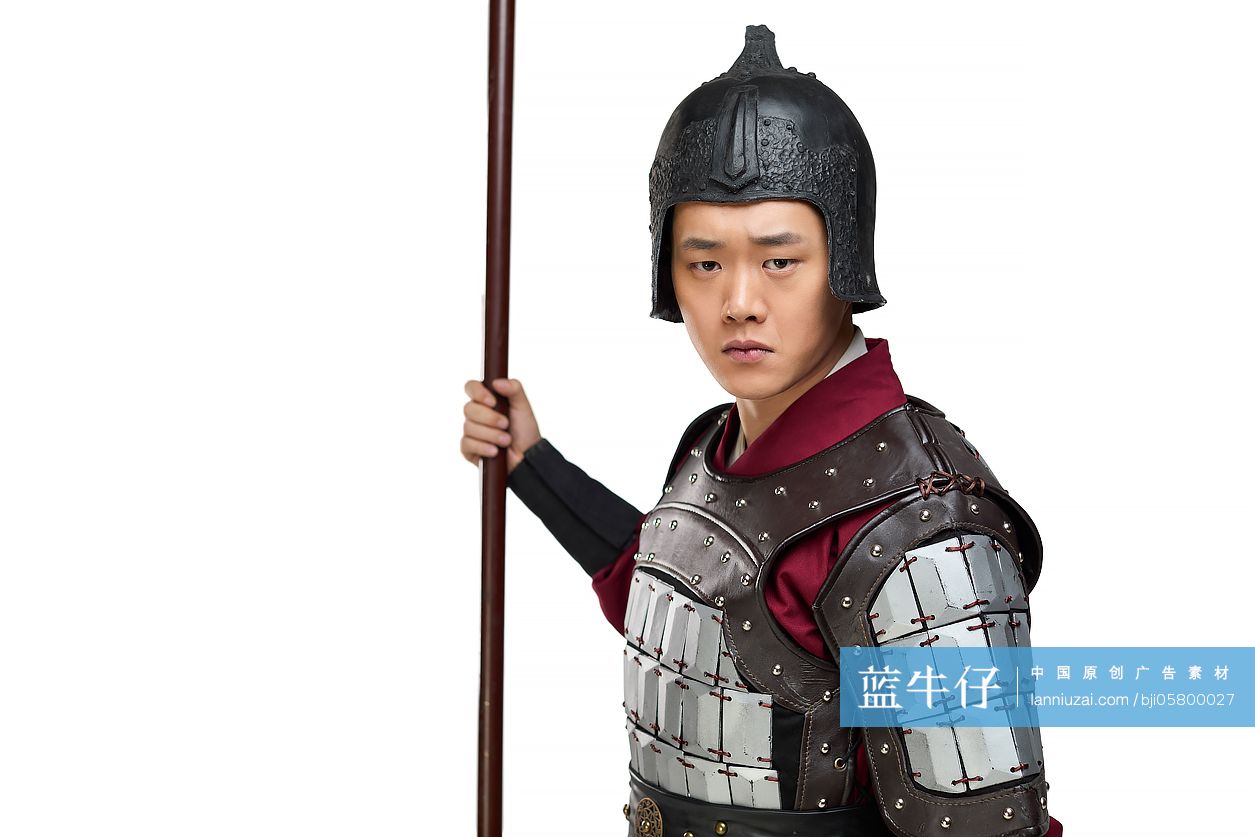 幽默影棚照:铠甲古代士兵