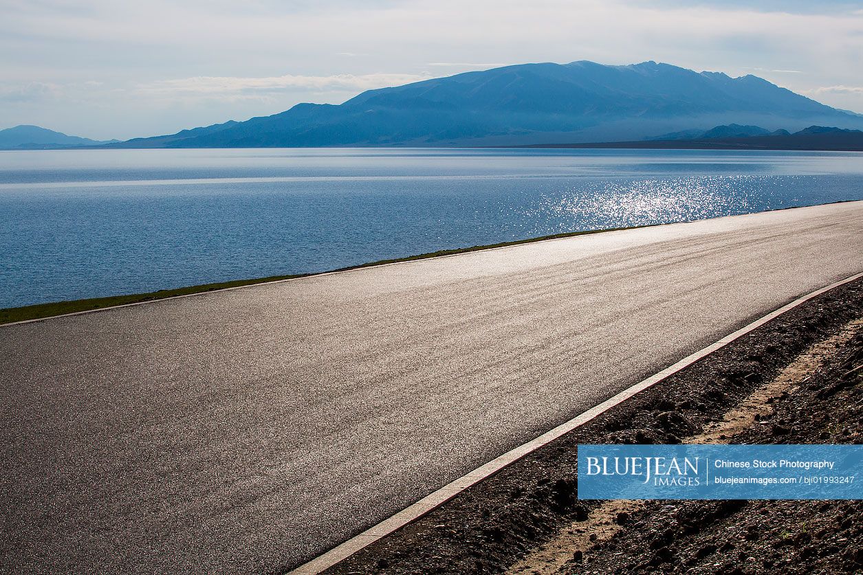 Highway in Xinjiang Province