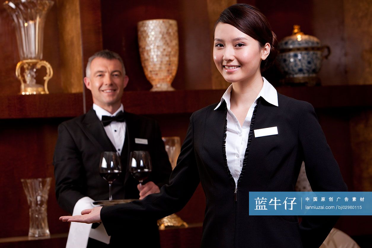 酒店服务人员肖像