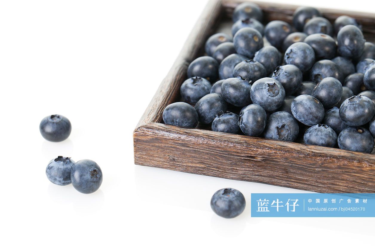 新鲜的蓝莓
