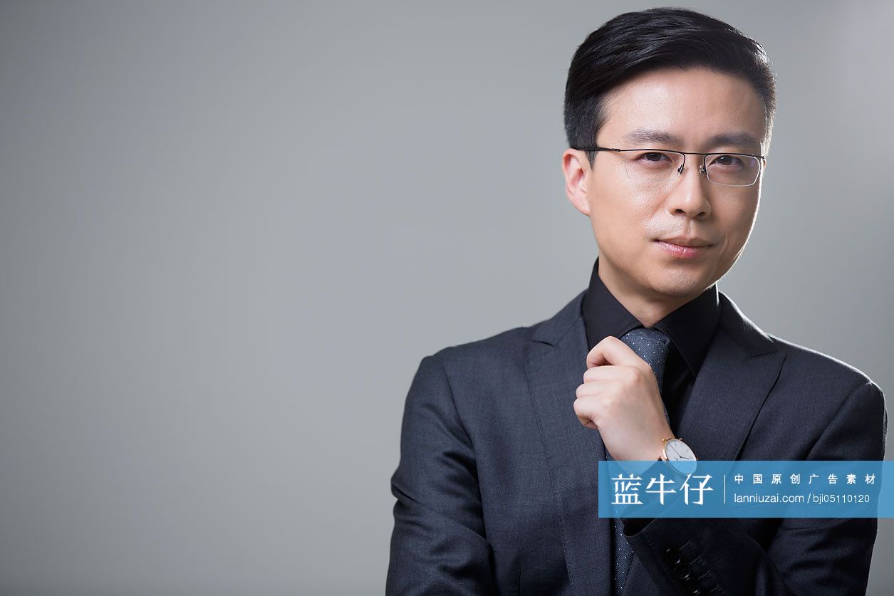 成熟商务男士肖像