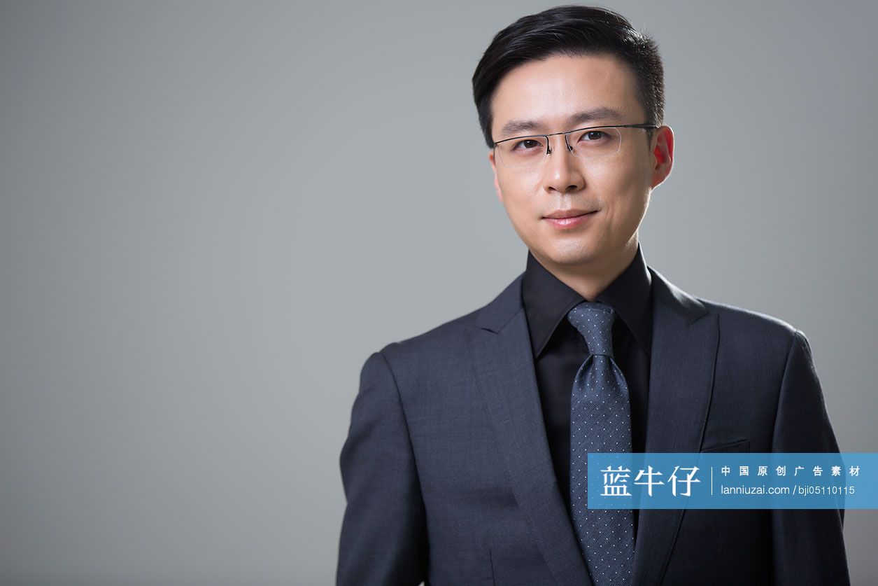 成熟商务男士肖像