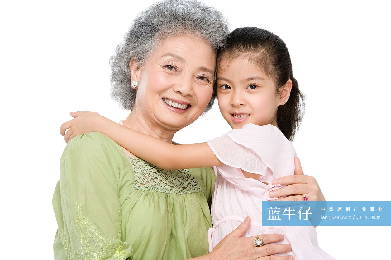 奶奶和小孩