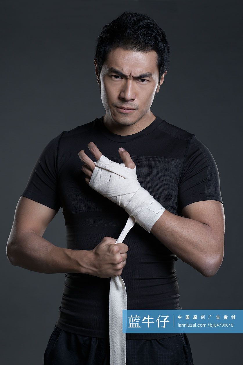 拳击手包裹手