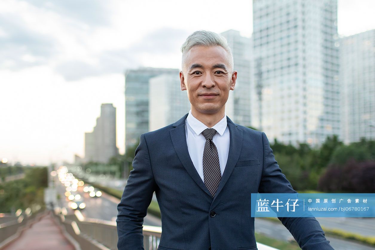 自信的商务人士肖像