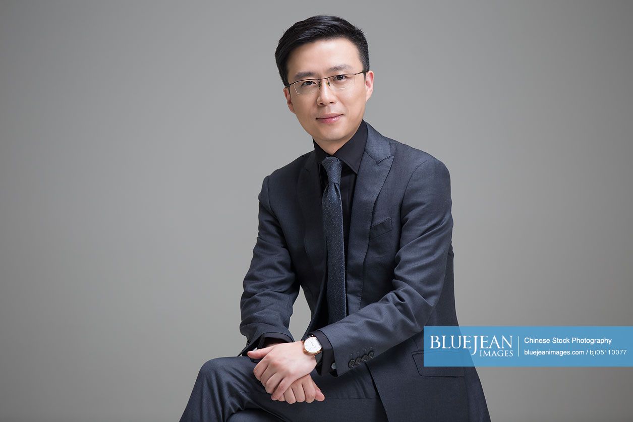 Portrait of mid adult Chinese businessman