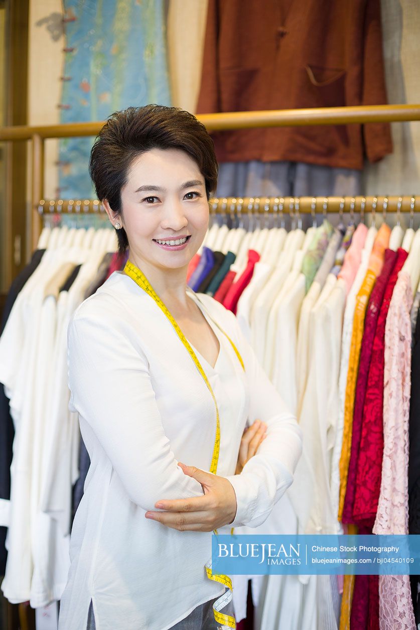 Chinese female fashion designer