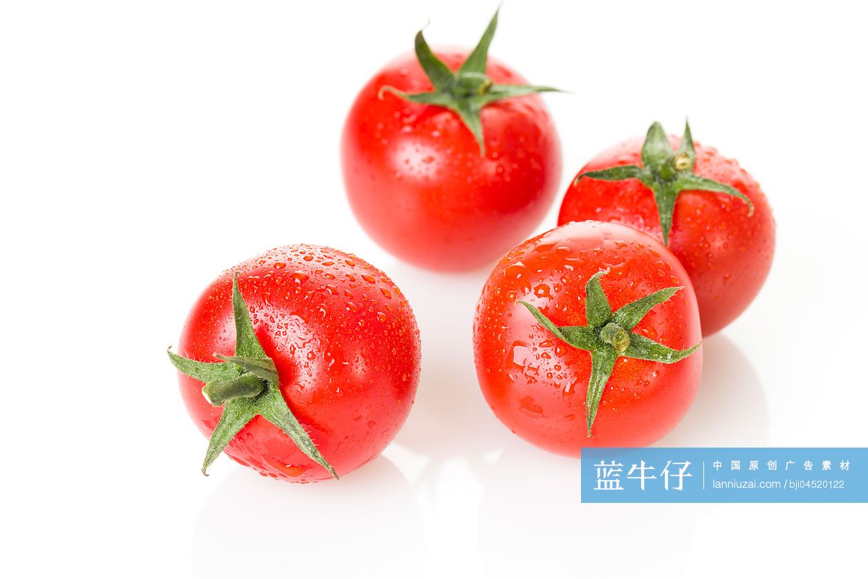 新鲜的小番茄