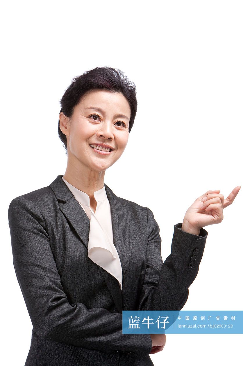 中年商务女士肖像