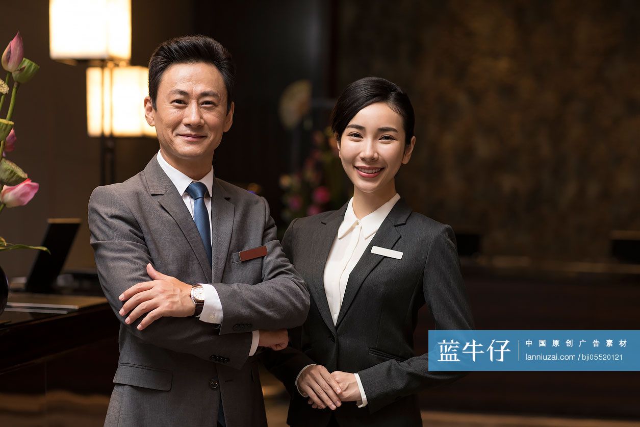 酒店服务人员肖像