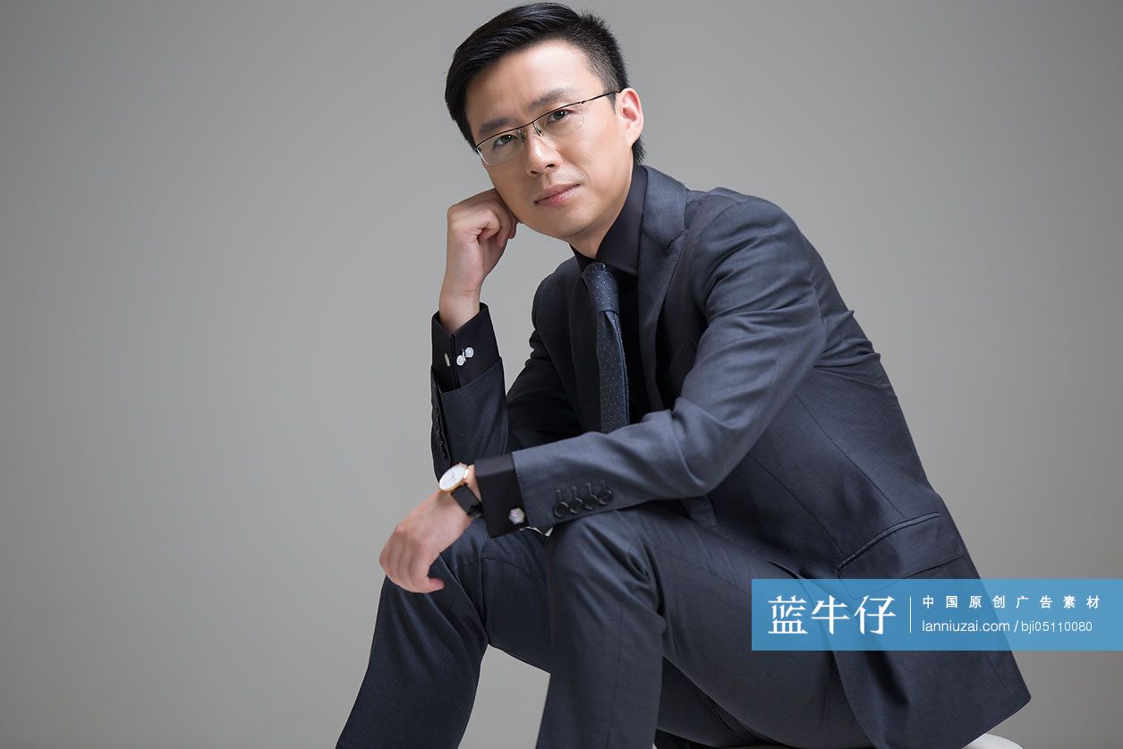成熟商务男士肖像