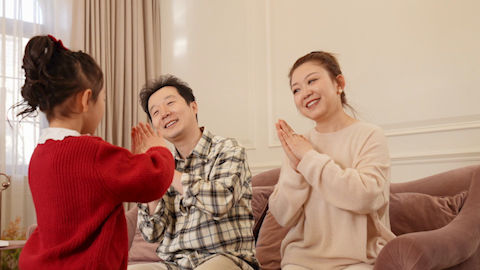 其乐融融迎新年