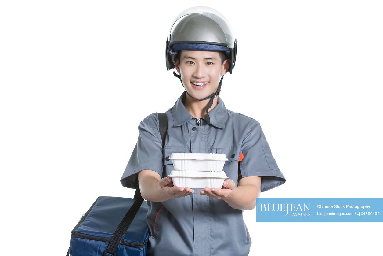 Chinese take-out deliveryman