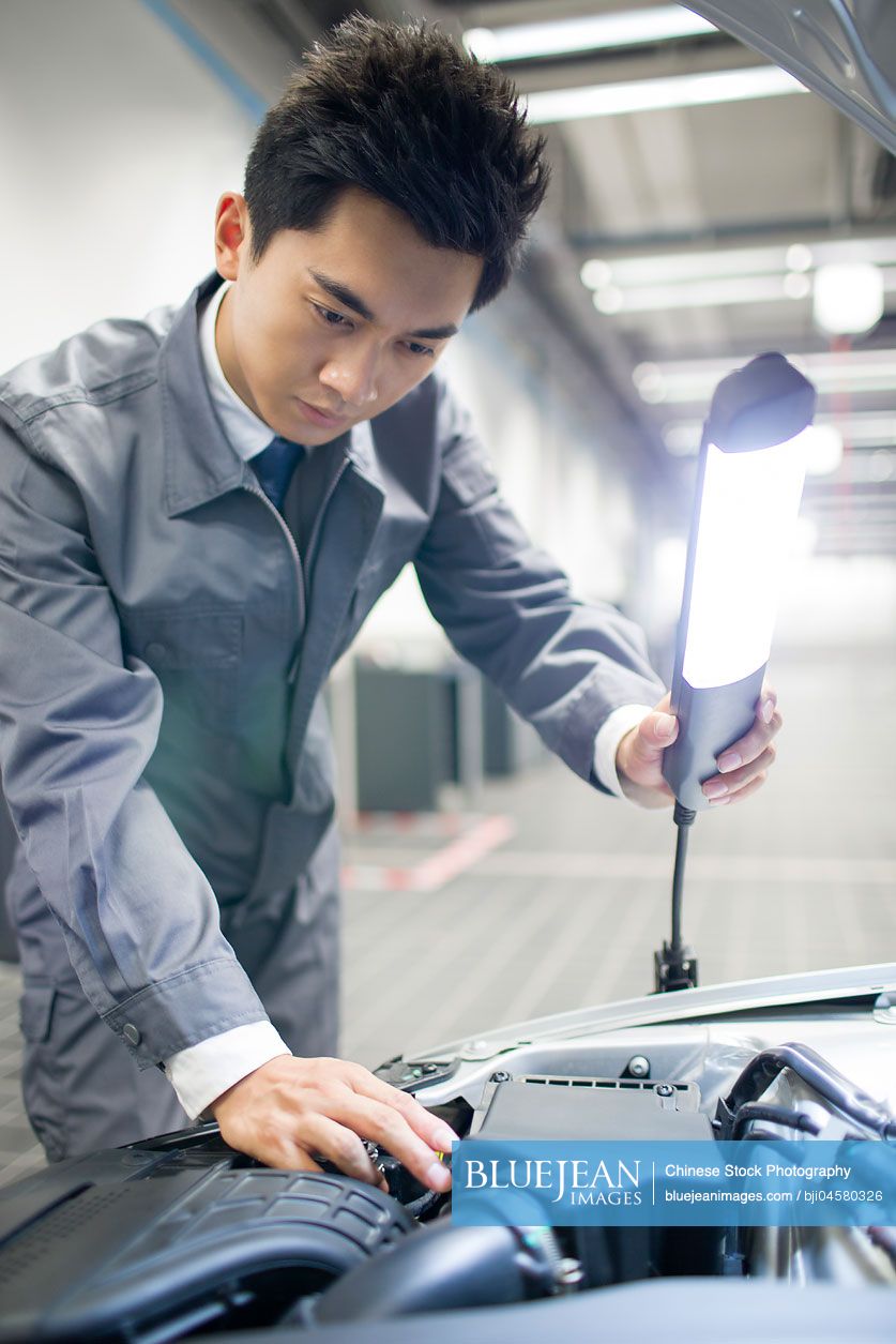 Chinese auto mechanic