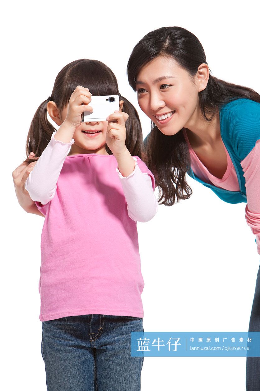 母女和相机