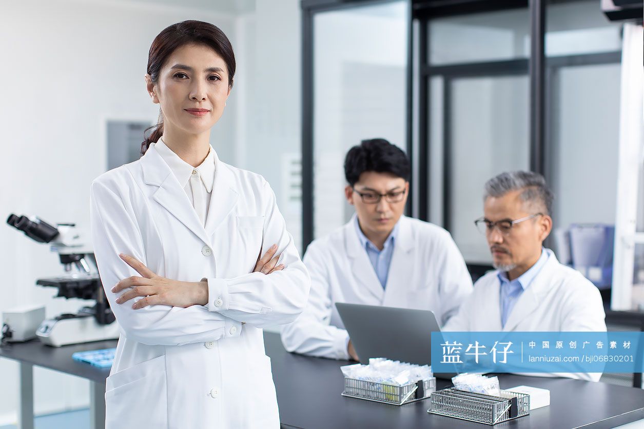 医学研究员肖像