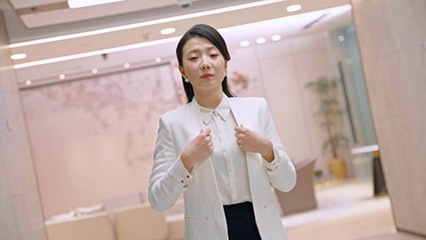 成功的商务女士
