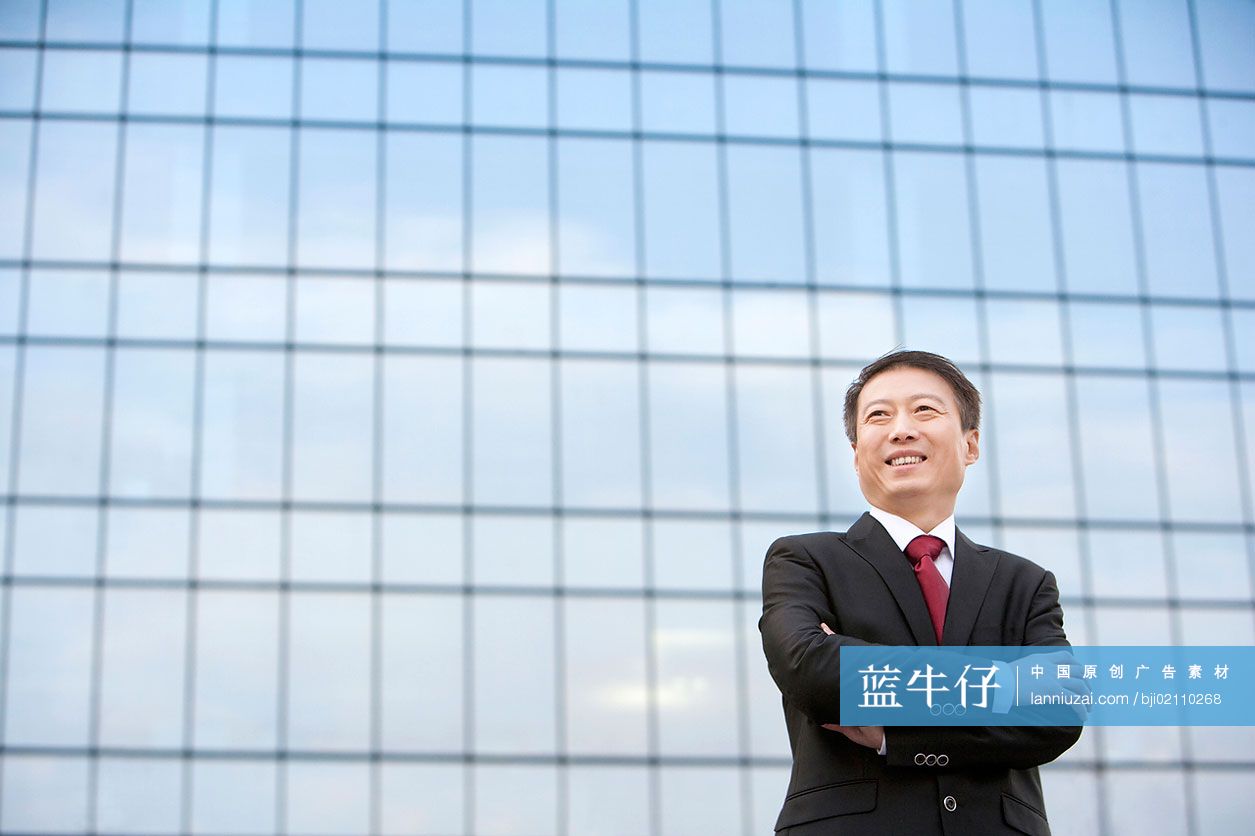 中年成功商务人士肖像