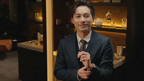 优雅的成功商务男士