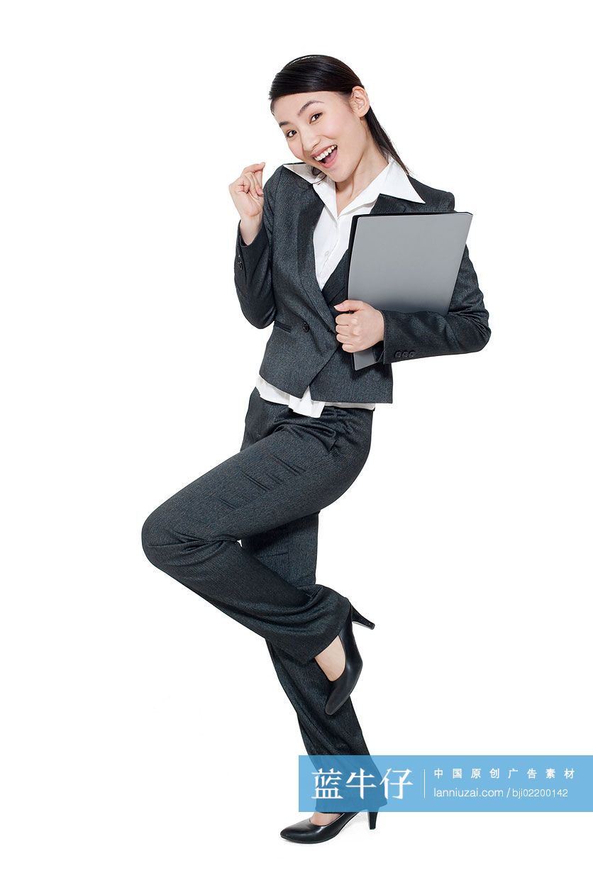 商务女士全身像