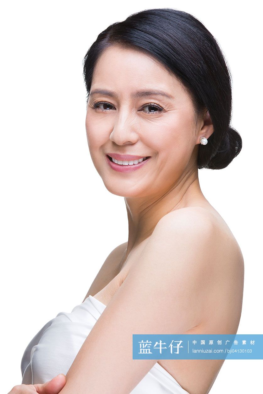 中年美女肖像