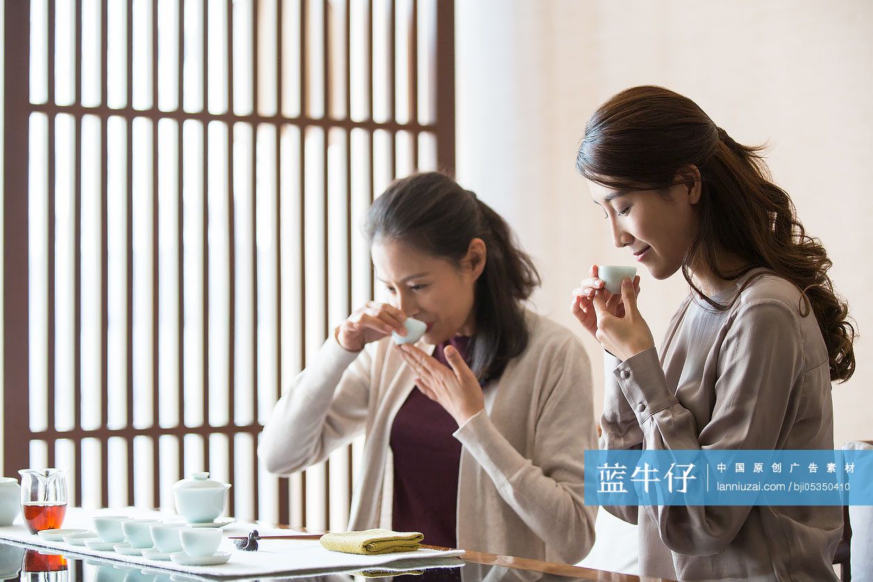 典雅茶道 蓝牛仔影像 中国原创广告影像素材