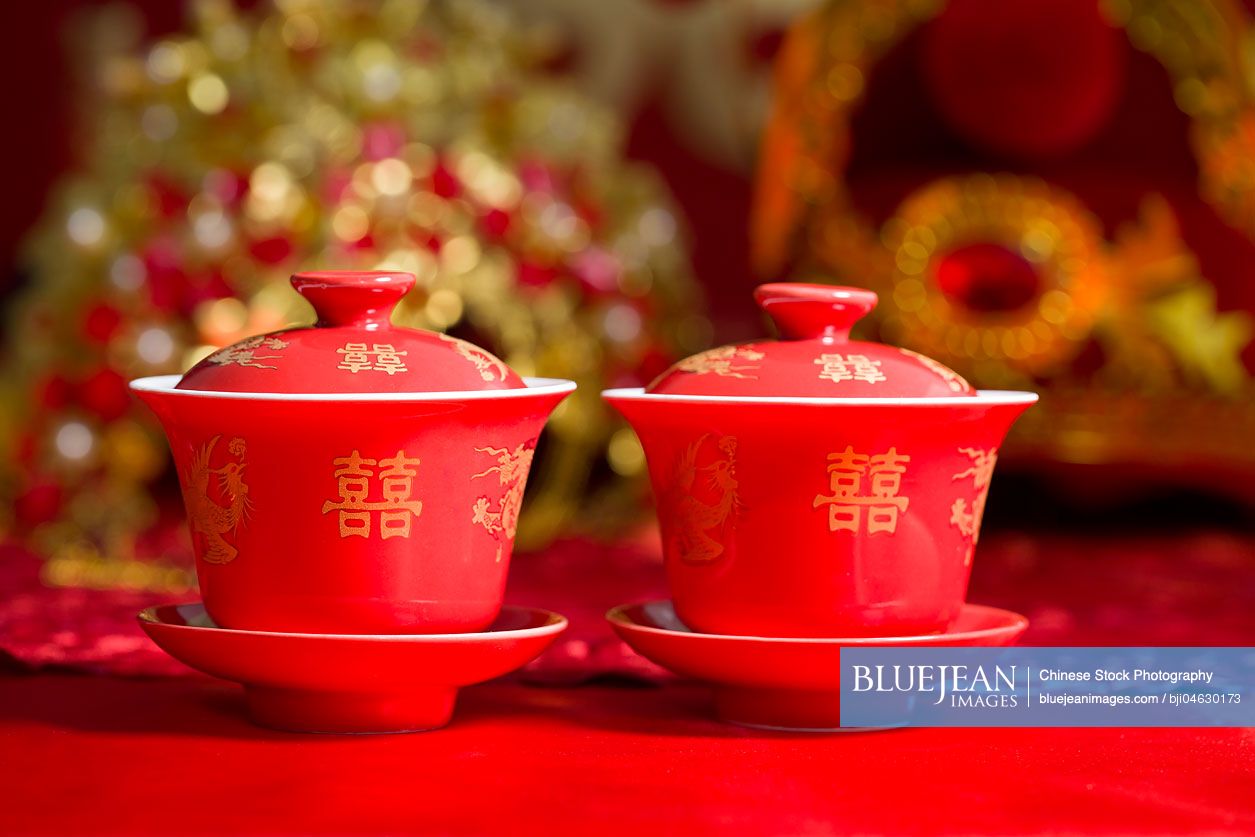 Traditional Chinese wedding elements