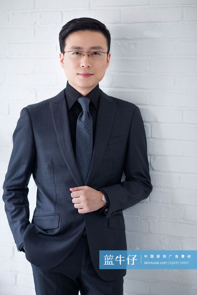 成熟商务男士肖像