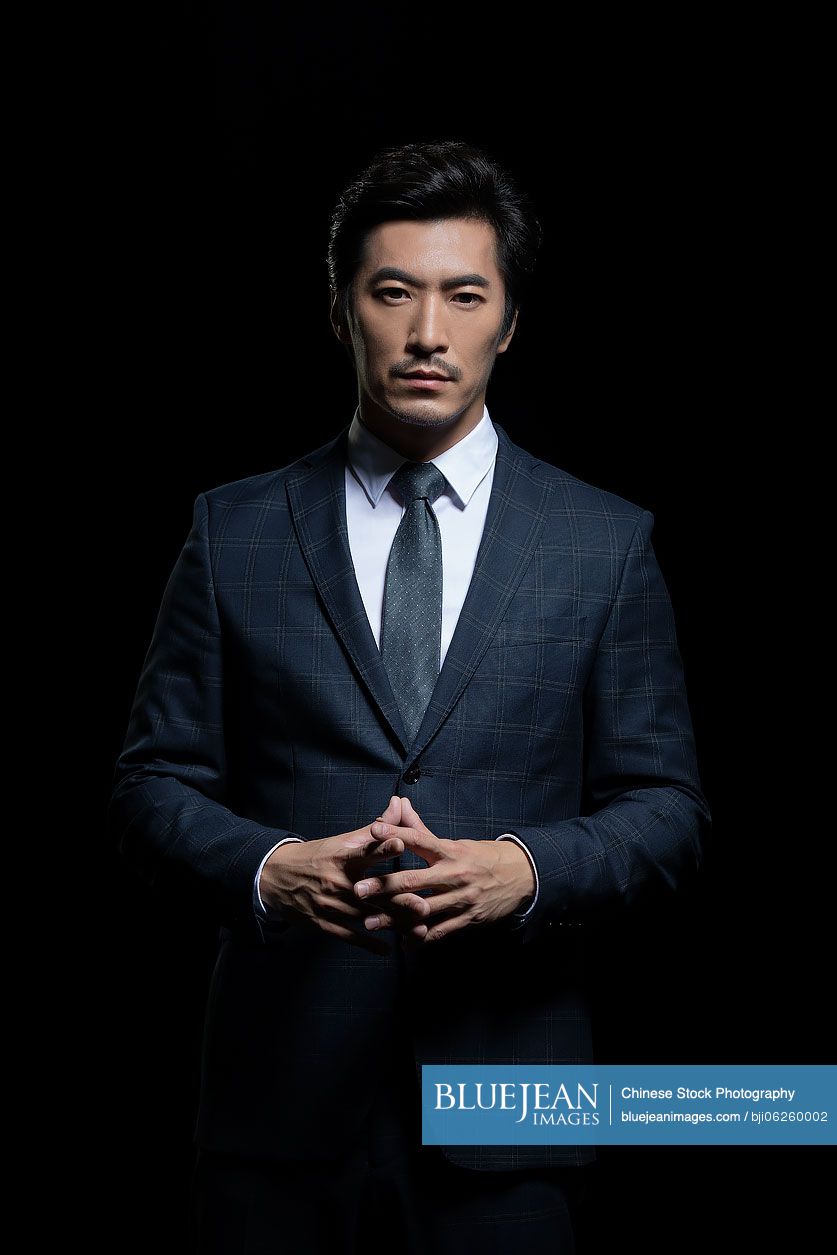 Successful Chinese businessman