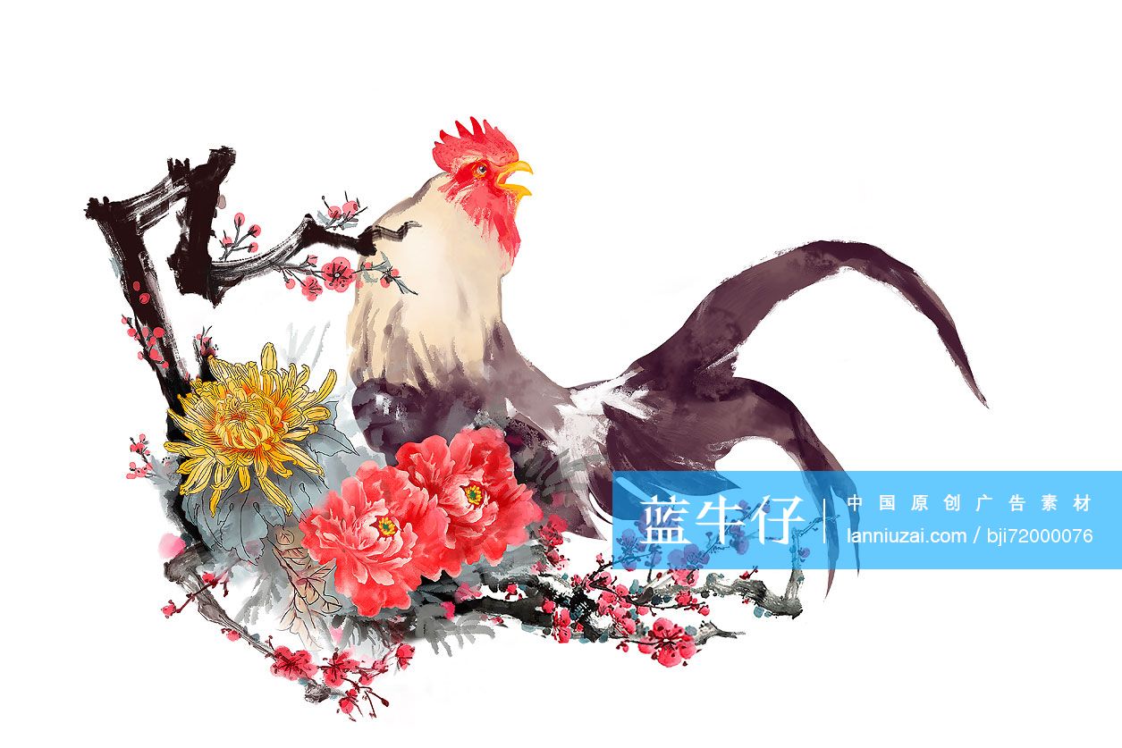 鸡年插画