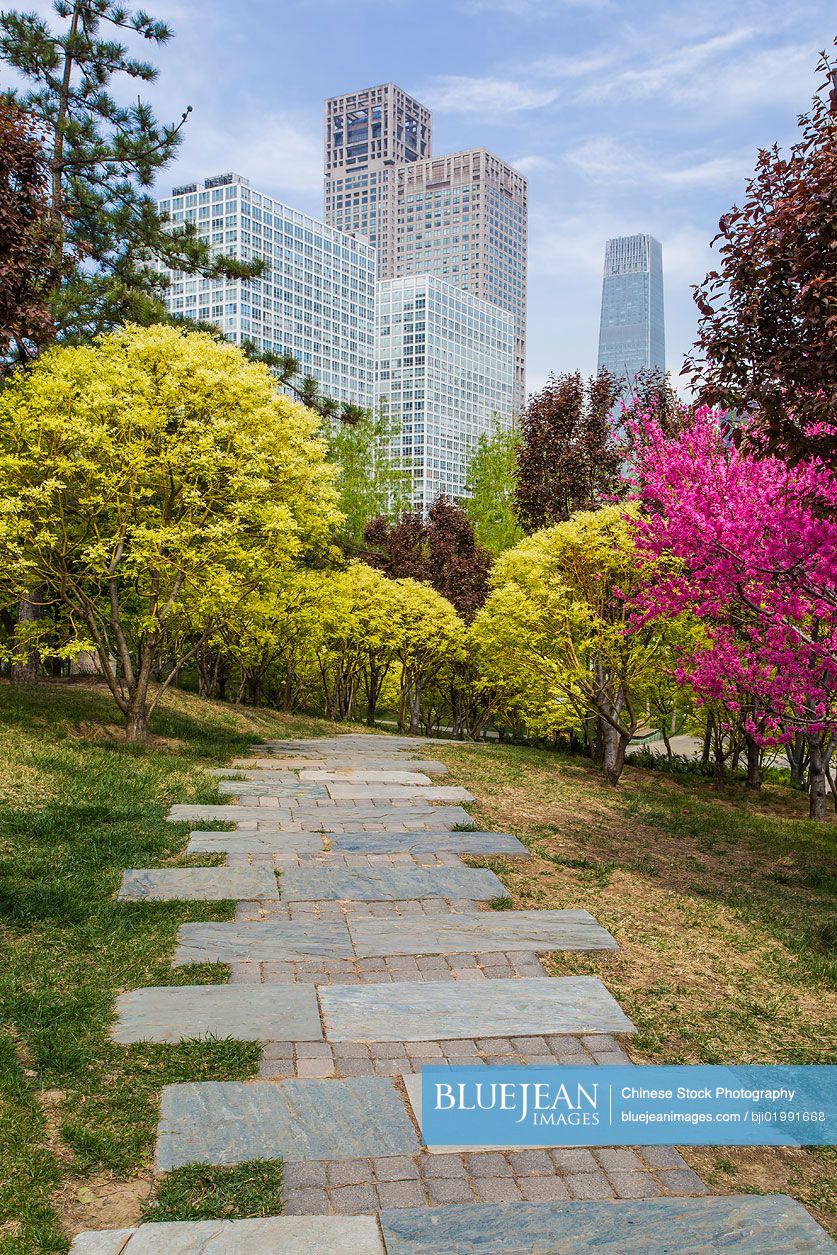 Urban park, China