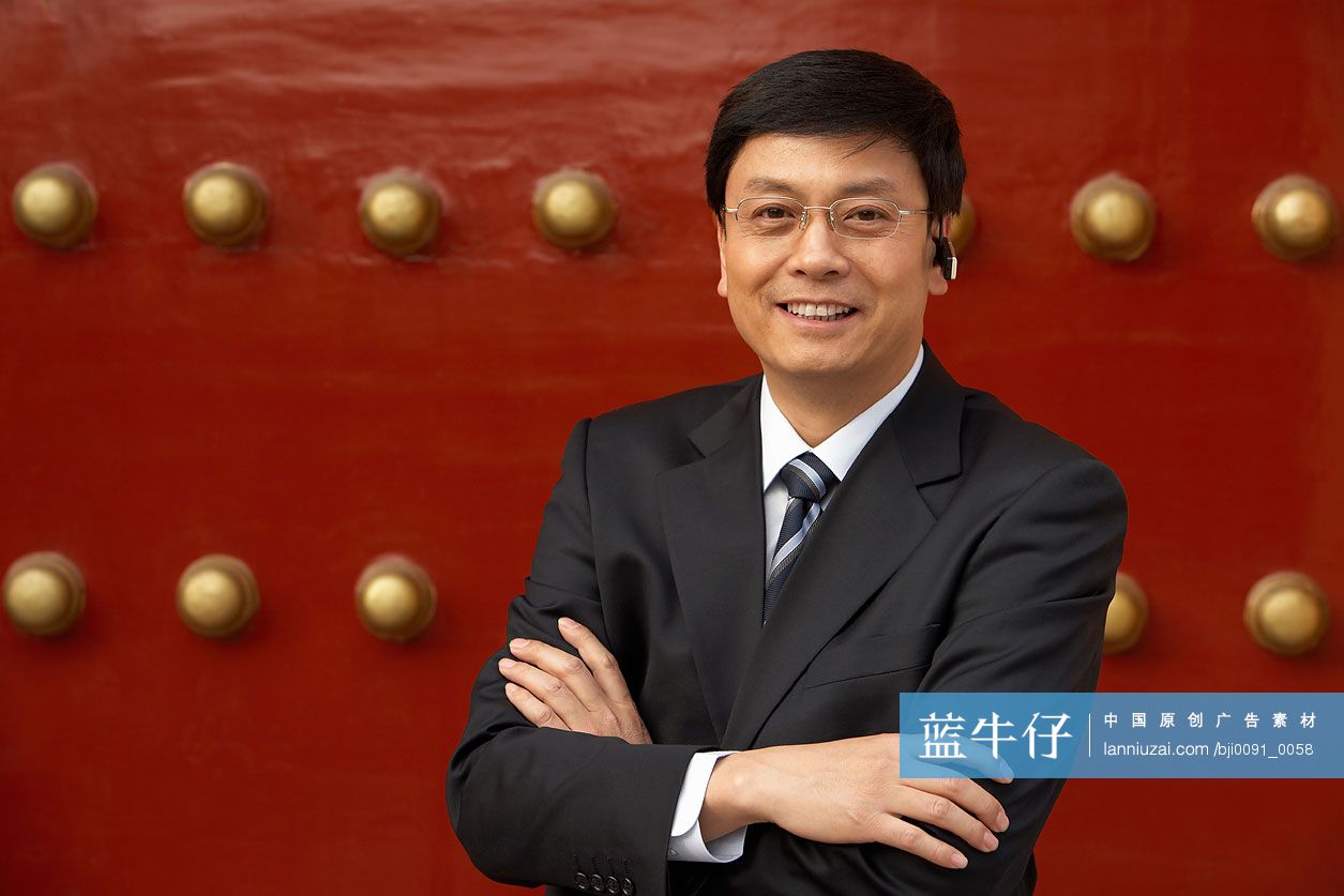 中年商务男性肖像