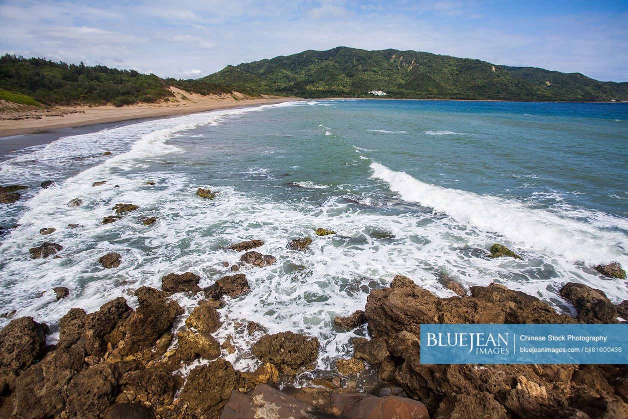 Kenting coast in Taiwan, China