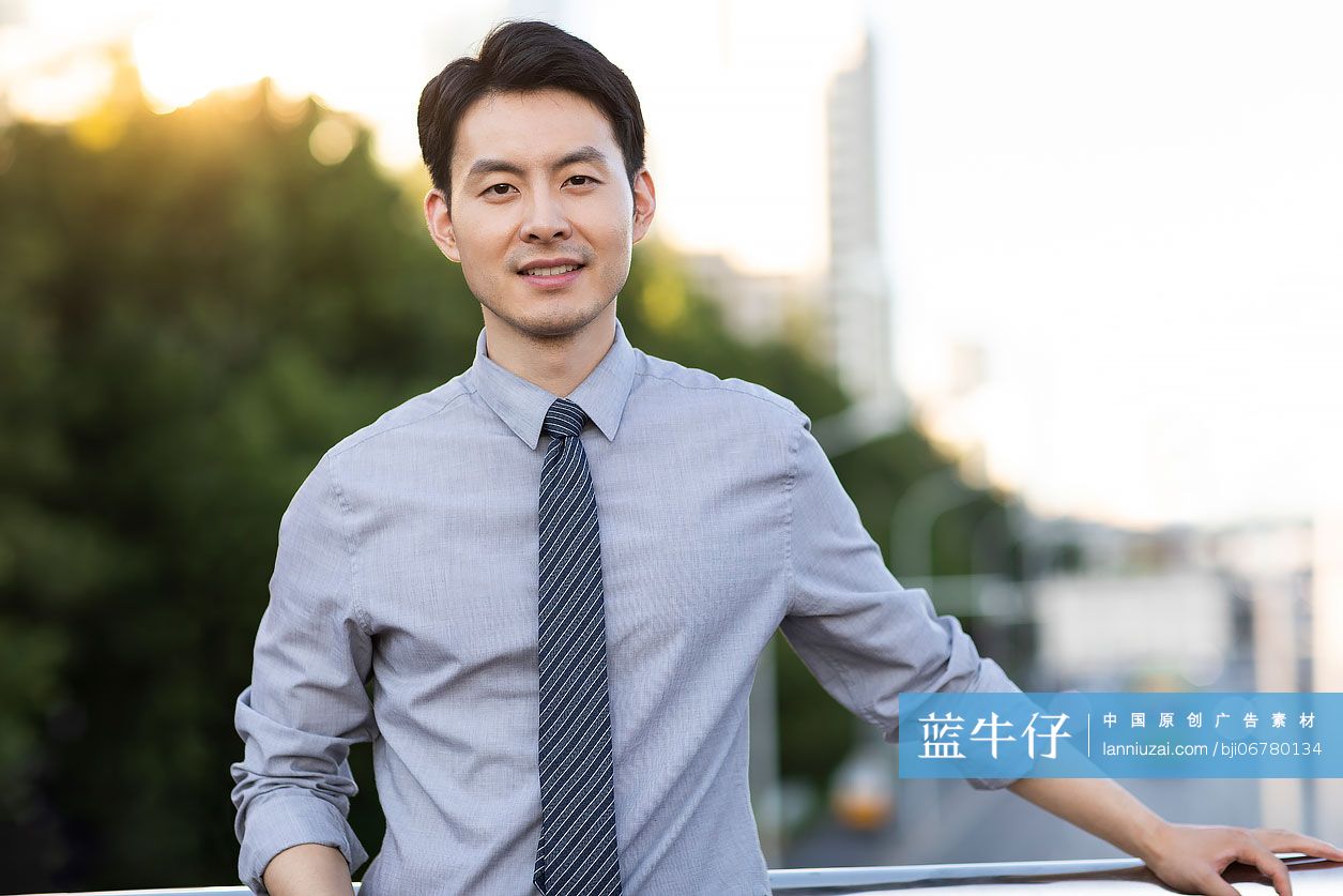 自信的商务人士肖像