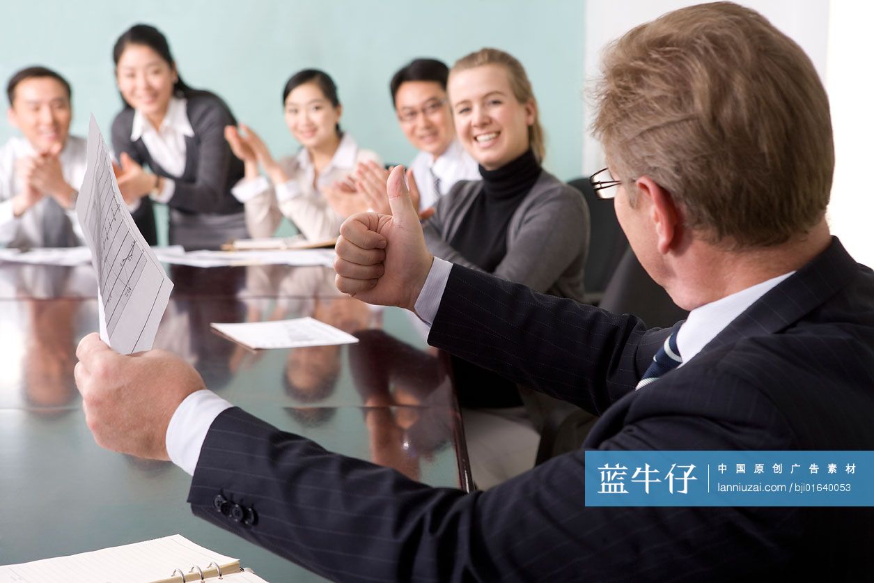 会议中的商务团队