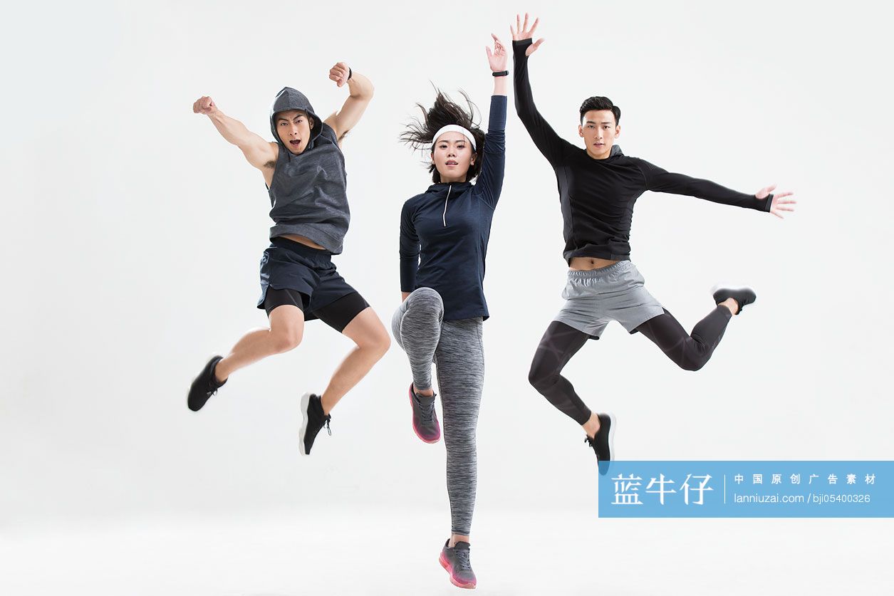 充满活力的年轻人