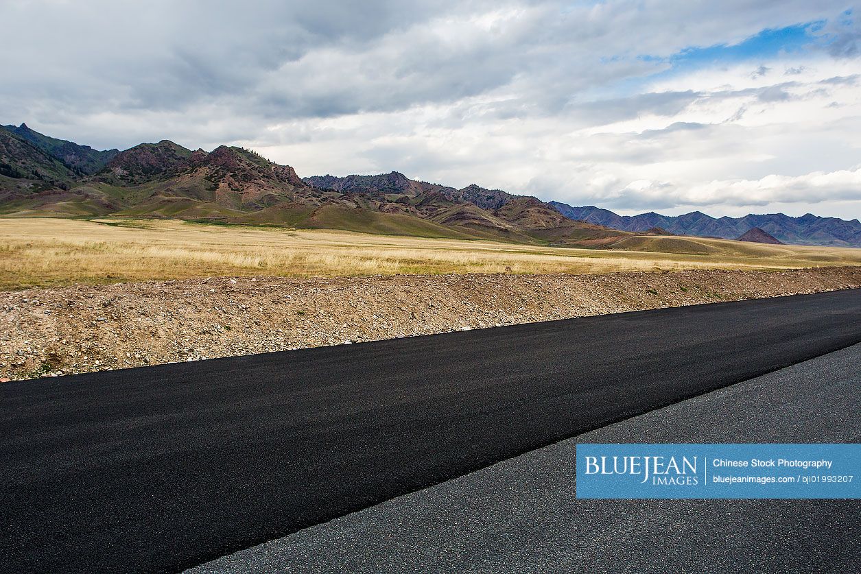 Highway in Xinjiang Province