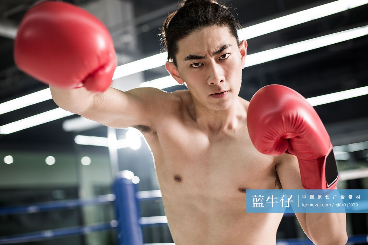 拳击手肖像